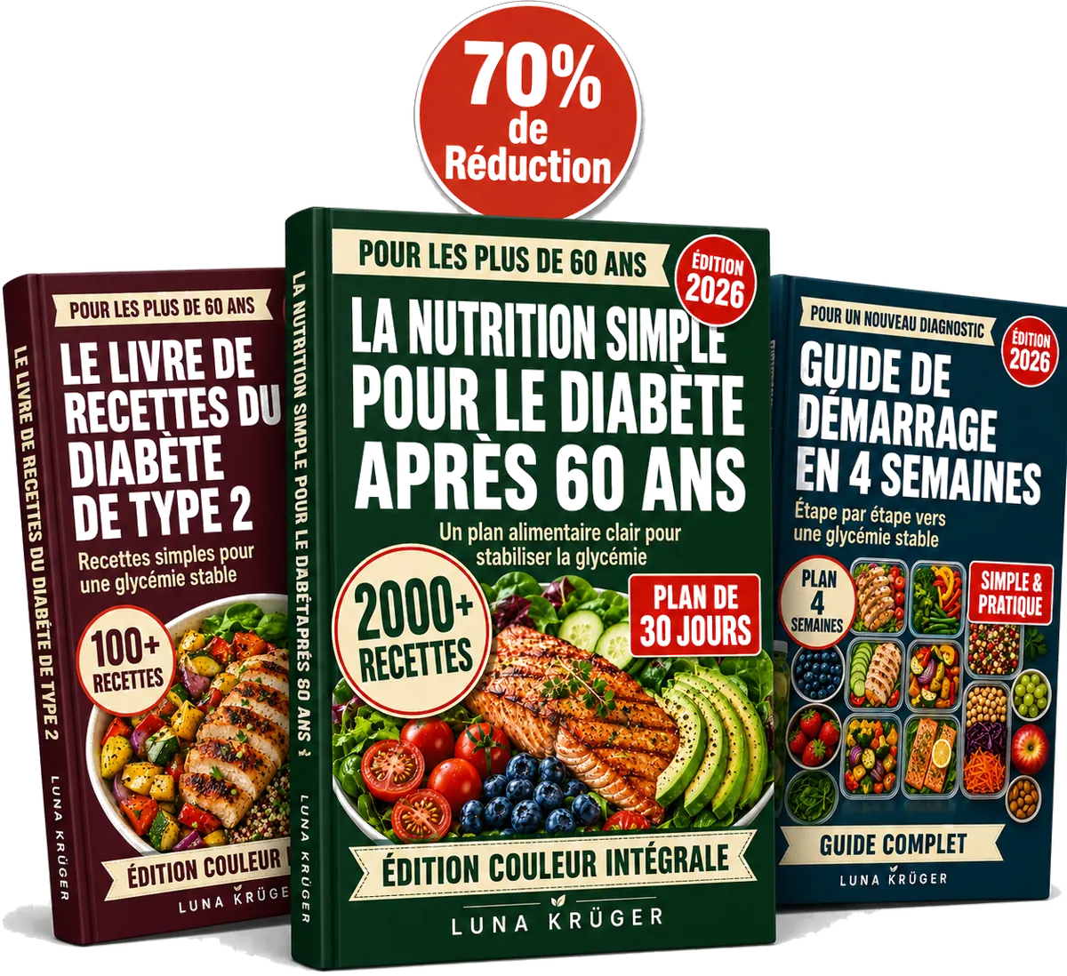 Pack Vitalreich : 3 e-books